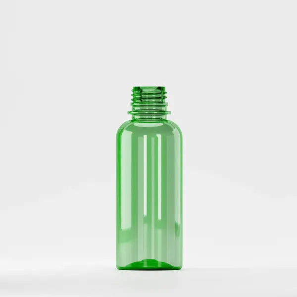 Flacon PET 200ml, Verde – Filet 28mm – PCO 1810 (Fără Capac)