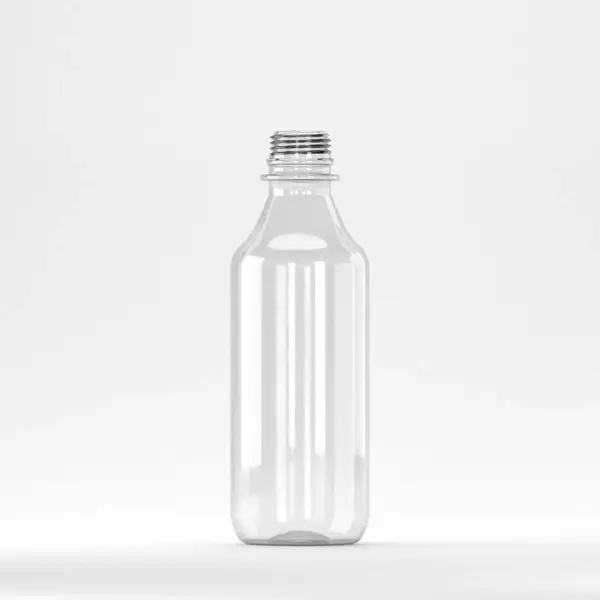Flacon PET 300ml, Transparent - Filet 28mm – Standard PCO 1810 (fără capac)