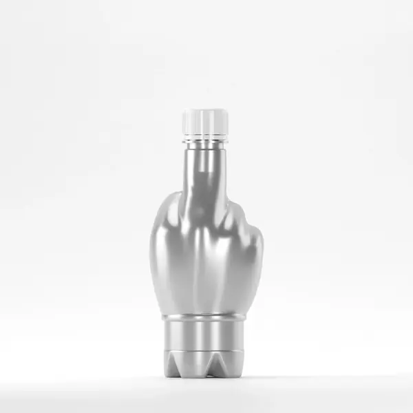Flacon PET 370ml, Gri – 27 grame – Filet 28mm – PCO 1810 (cu capac)