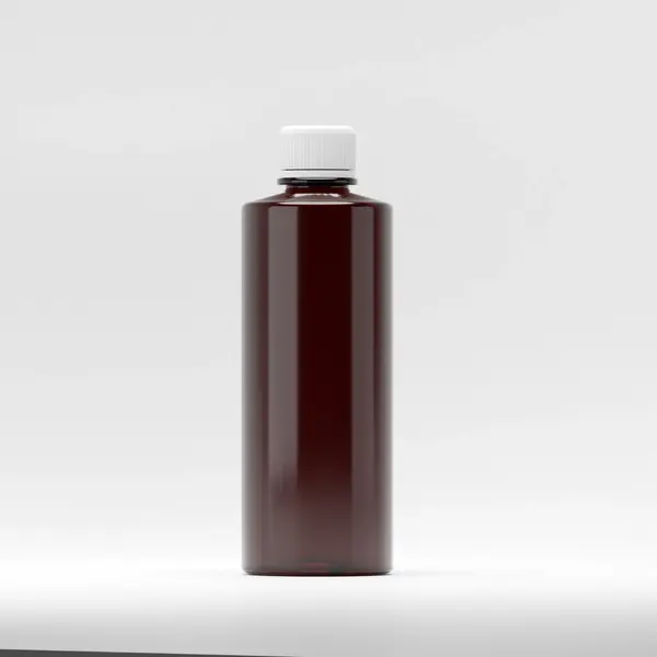 ⁠Flacon PET 400ml, BRUN - 35grame - Filet 28mm - PCO1810 - cu capac