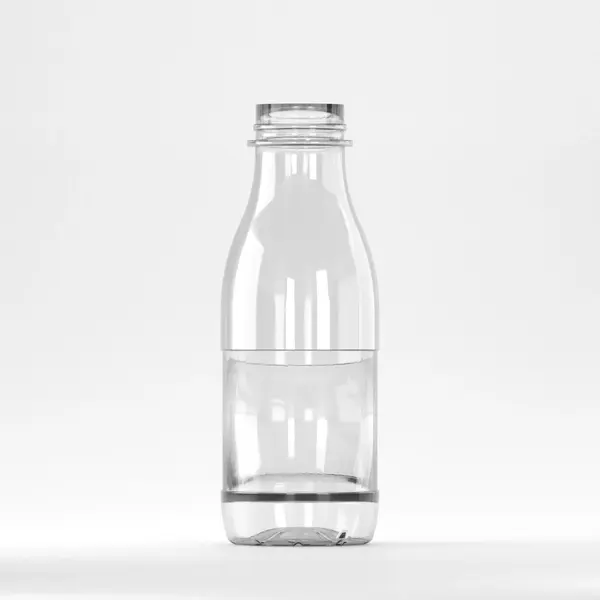 Flacon PET 400ml, Transparent - Filet 38mm (fără capac)