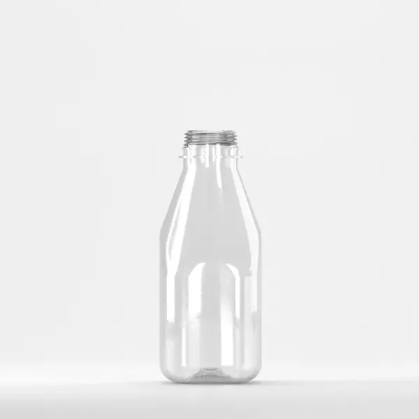 Flacon Pet 500ml,Transparent-filet 38mm-fara capac