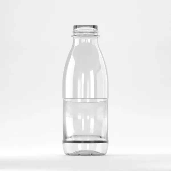 Flacon PET 500ml, Transparent - Filet 38mm (fără capac)