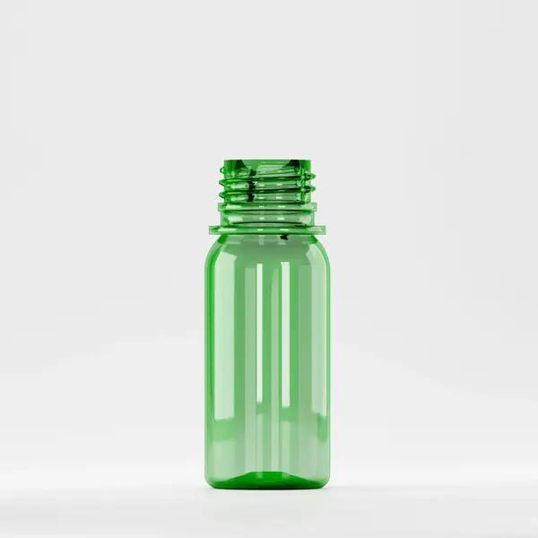 Flacon Pet 50ml, Verde - Filet 28mm – PCO 1810 (Fără Capac)