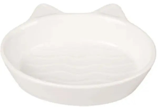 FLAMINGO Bol pentru pisici Gizmo, din ceramică, 170ml, diam. 13cm