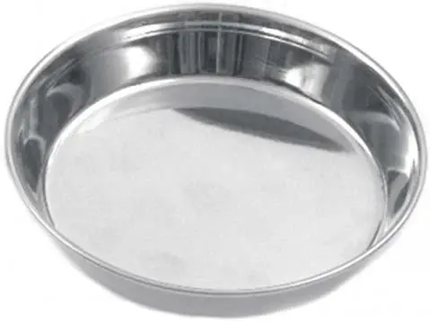 FLAMINGO Castron pentru pisici, din oţel inoxidabil, 190ml, diametru 12cm