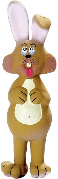 FLAMINGO Jucărie pentru câini Iepure din latex, cu sunet, 23cm