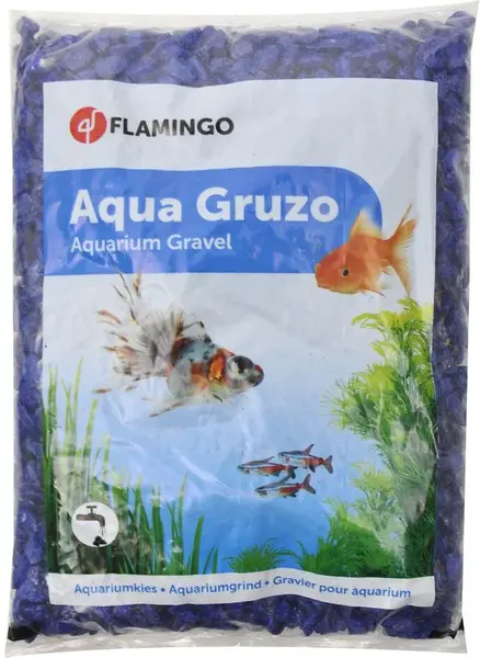 FLAMINGO Pietriş pentru acvarii, 1kg Neon