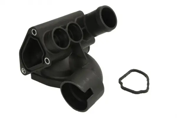 Flansa lichid racire potrivit AUDI A3, TT; SEAT ALHAMBRA, LEON, TOLEDO II; VW BORA, BORA I, EOS, GOLF IV, GOLF V, MULTIVAN T5, NEW BEETLE, PASSAT B5.5, PHAETON, SHARAN 2.3 2.8 3.2 08.97-09.10