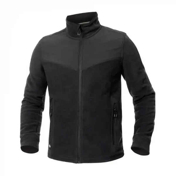 Fleece de lucru negru de iarna 100% poliester, Ardon COMBO XL, NEGRU