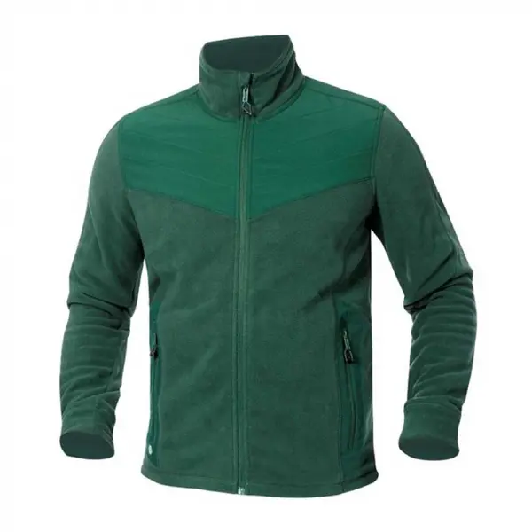 Fleece de lucru verde de iarna 100% poliester, Ardon COMBO XXL, VERDE