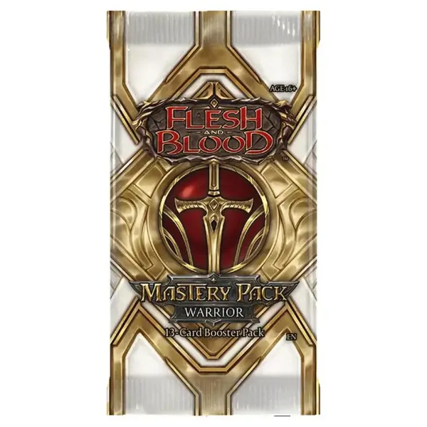 Flesh and Blood TCG - Mastery Pack Warrior Booster Pack