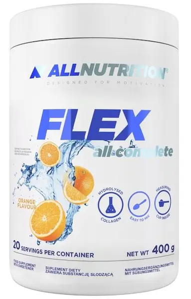 Flex All Complete, portocală, 400 g, AllNutrition