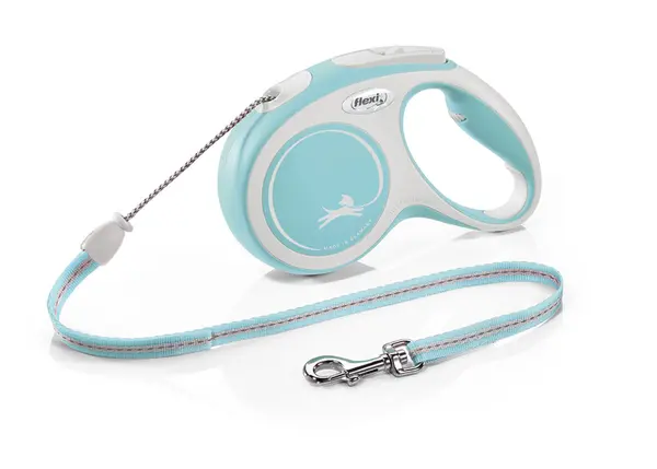 Flexi Lesa New Comfort Tape M 5 M Albastru Deschis