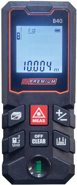 Flexometro cu laser Premium - 41350, 40 m