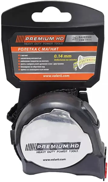 Flexometro Premium HD - 37318, 5 m x 19 mm, cu magnet