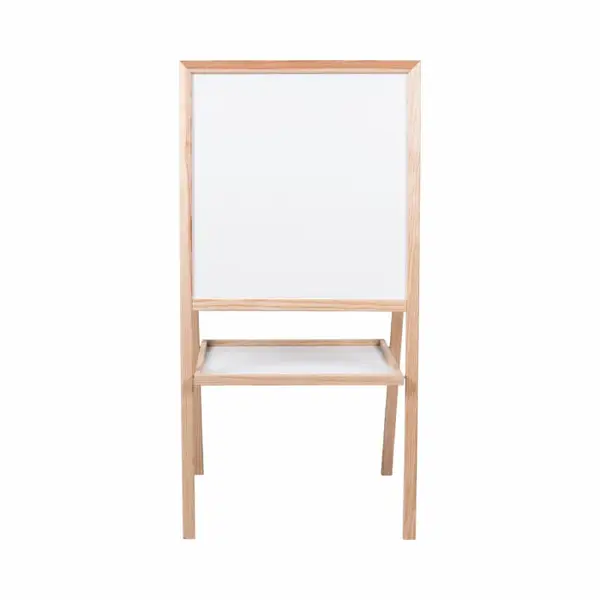Flipchart nemagnetic Kidio alb/negru 60 x 120 cm rama lemn Flipchart nemagnetic Kidio alb/negru 60 x 120 cm rama lemn