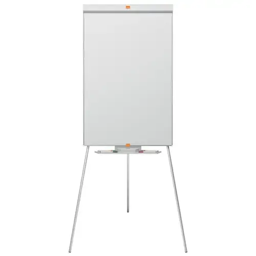 Flipchart NOBO din melamina, cu trepied
