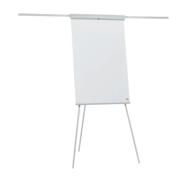 Flipchart NOBO Essentials, otel lacuit, brate extensibile si trepied, magnetic, alb Flipchart NOBO Essentials, otel lacuit, brate extensibile si trepied, magnetic, alb
