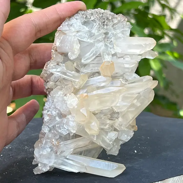 Floare de mina, cluster cuart ICY | Model 11