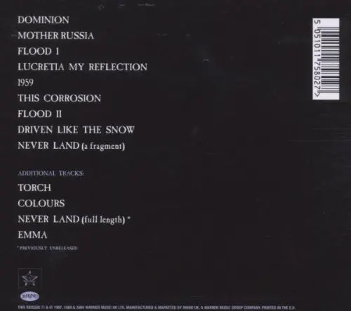 Floodland | The Sisters Of Mercy