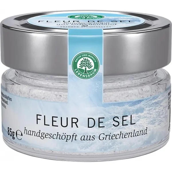 Flori de sare neiodata din Grecia - 85 g