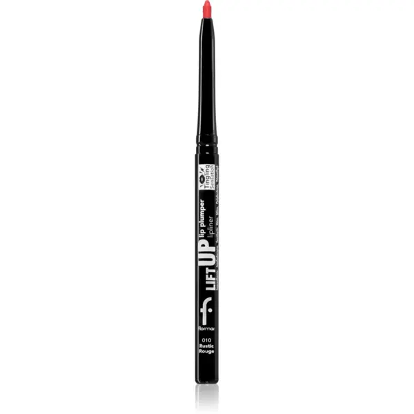 flormar Lift Up Lip Plumper Lipliner Creion de buze de lunga durata cu efect de crestere culoare 010 - Rustic Rouge 0.35 g