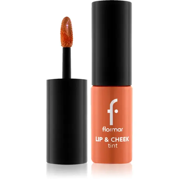 flormar Lip & Cheek Tint fard de obraz lichid buze si obraz culoare 003 Apricot Marmalade 6.7 ml