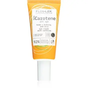 FlosLek Laboratorium Beta Carotene crema pentru ochi impotriva cutelor si al sacilor cu cafeina