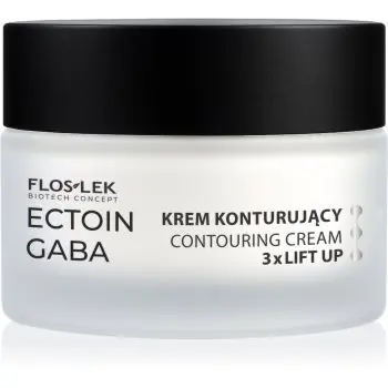 FlosLek Laboratorium Ectoin Gaba Contouring Face Cream 3xLift Up crema cu efect de lifting pentru finisarea contururilor