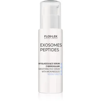 FlosLek Laboratorium Exosomes Peptides Smoothing Facial Serum With Microneedles ser pentru netezire cu terapie cu micro-ace