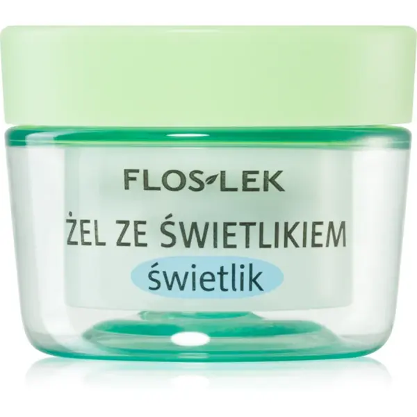 FlosLek Laboratorium Eye Care Gel pentru jurul ochilor cu unl luminator 10 g