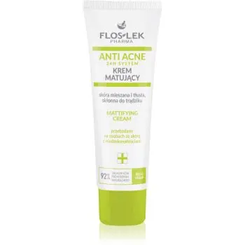 FlosLek Pharma Anti Acne crema matifianta pentru ten gras și mixt