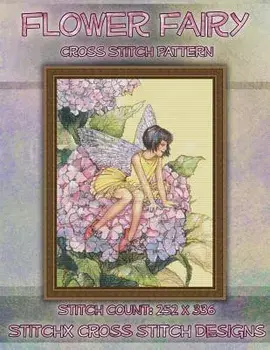 Flower Fairy Cross Stitch Pattern, Paperback/Tracy Warrington