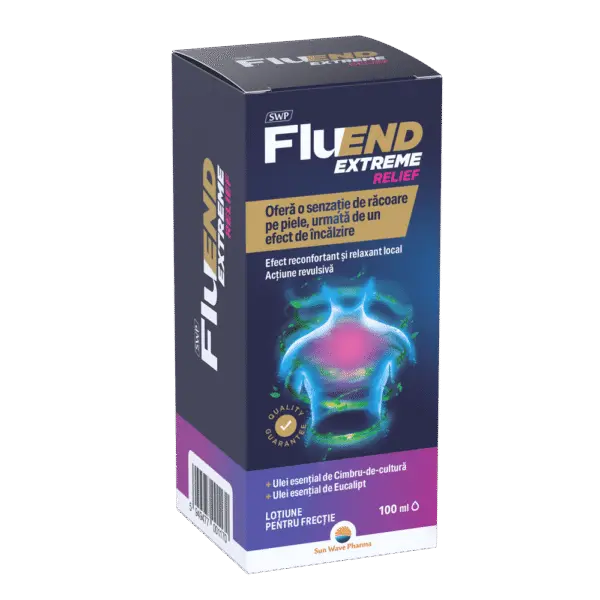 Fluend extreme relief lotiune pentru frectie X 100ml Sun Wave Pharma