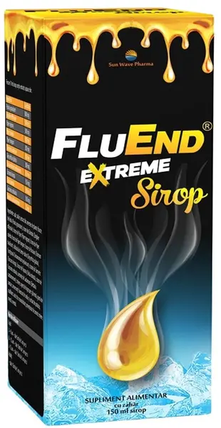 Fluend Extreme Sirop respirator, 150 ml, Sun Wave Pharma
