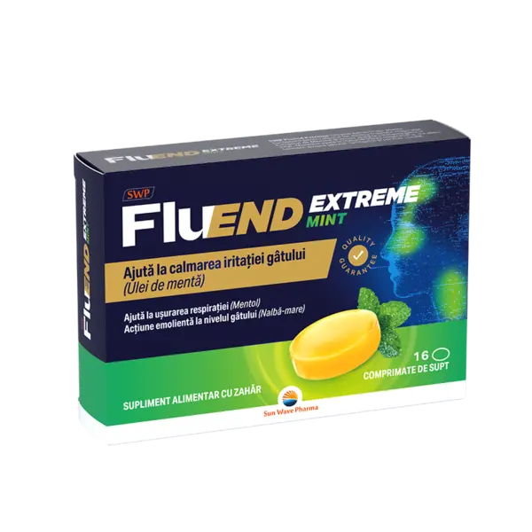 FluEnd Extreme, Sun Wave Pharma | 16 comprimate