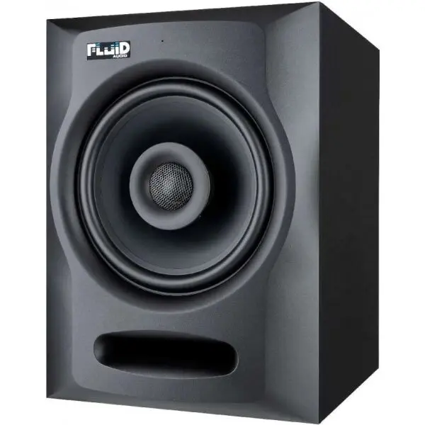 FLUID AUDIO Monitor studio, Fluid Audio FX80 V2p, putere totala: 110W RMS, 80W pentru woofer, 30W pentru tweeter, Negru
