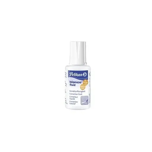 Fluid corector cu pensula pe baza de solvent,20 ml,Pelikan