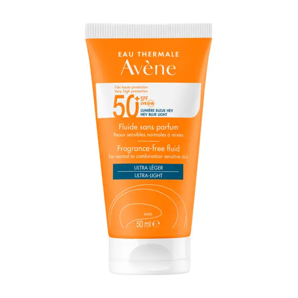 Fluid fara parfum cu SPF50+ Triasorb, Avene | 50 ml