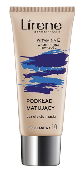 Fluid matifiant Nature Matte Porcelain 10, 30ml, Lirene