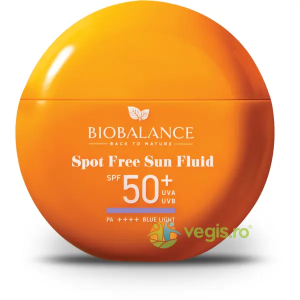 Fluid Protectie Solara SPF50+ UVA si UVB, PA++++ Blue Light Spot Free 40ml