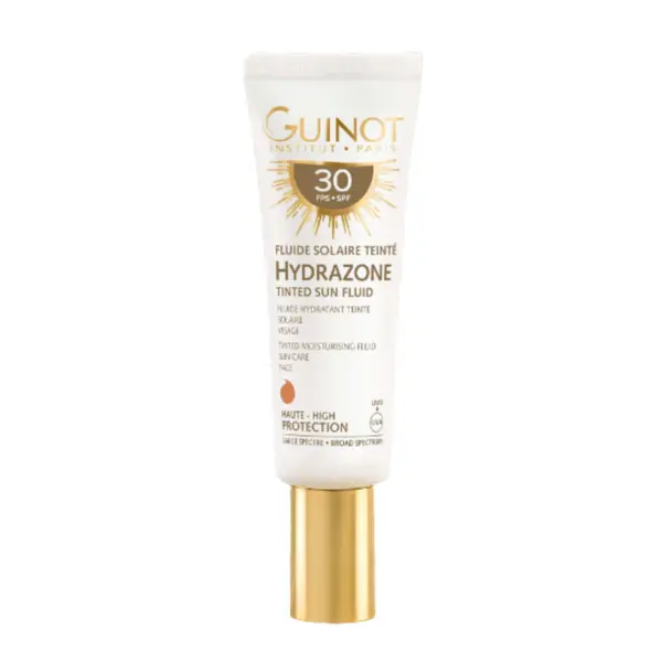 Fluid solar hidratant nuantator Guinot Hydrazone Tinted Sun Fluid SPF30 50ml