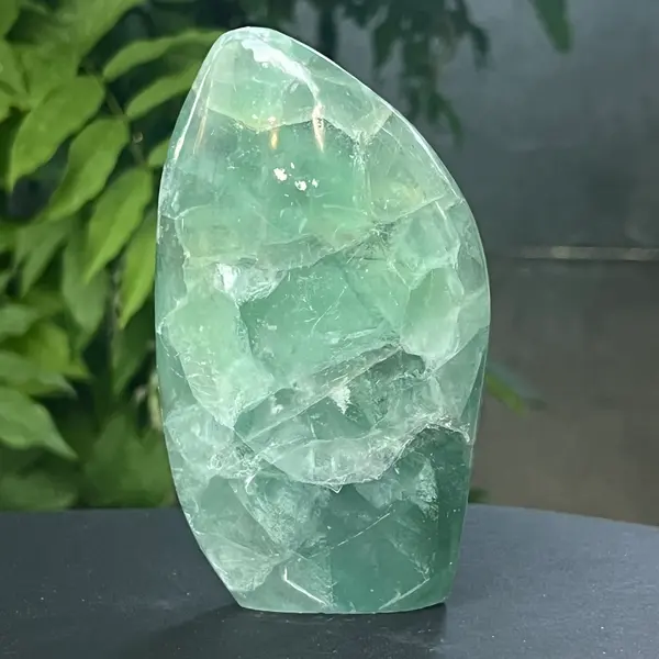 Fluorit verde structura forma libera model 8