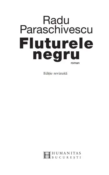 Fluturele negru | Radu Paraschivescu