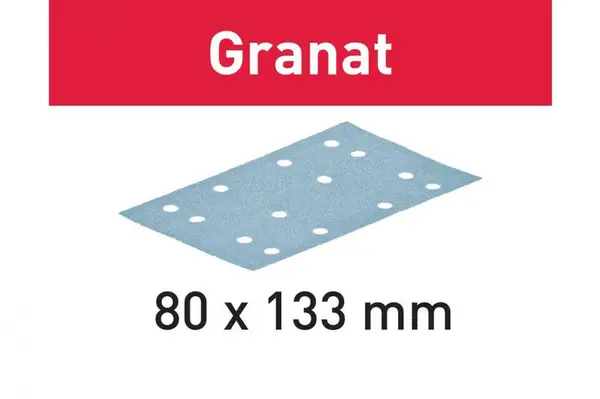 Foaie abraziva STF 80x133 P120 GR/10 Granat
