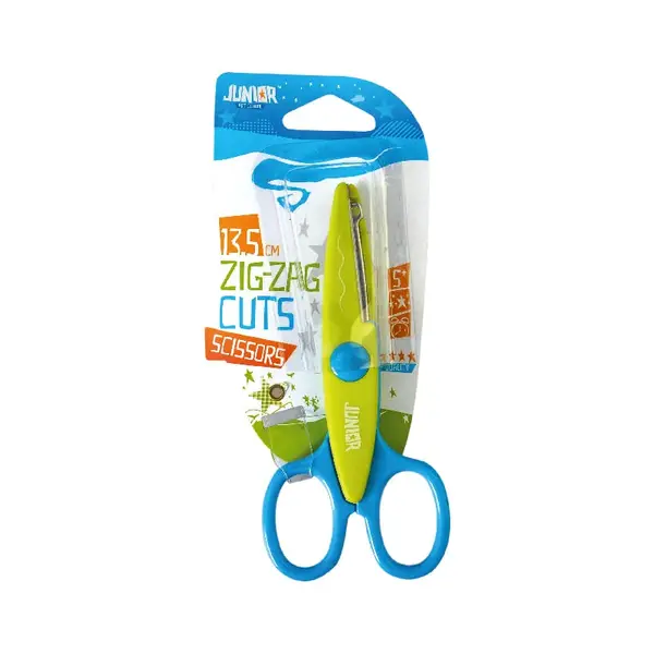 Foarfeca 13.5 cm Zig Zag Junior Foarfeca 13.5 cm Zig Zag Junior