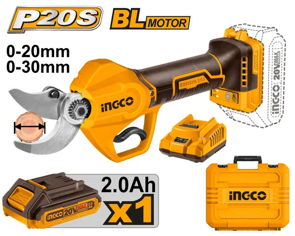 Foarfeca 20V cu 1 Acumulator si Geanta INGCO CSSLI203083