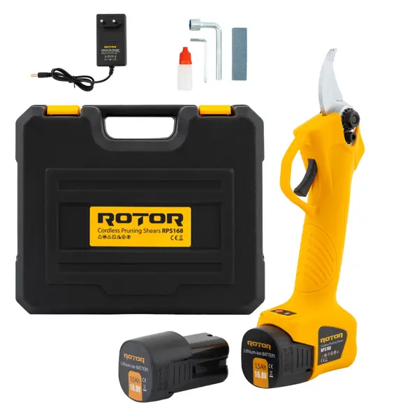 Foarfeca cu Acumulator Rotor RPS168, 16 V/ 1,5Ah, Brushless