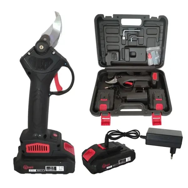 Foarfeca cu acumulator , vita de vie si crengi , 21 V , 3 Ah